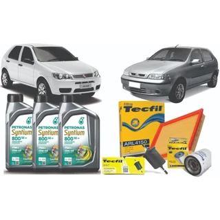 Kit Troca De Oleo Fiat Palio Siena 1.0 Strada Idea Fiorino Palio Weekend 1.4 Fire 15w40 Petronas