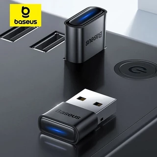 Adaptador Baseus BA04-5.1 ou BA07-5.3 Bluetooth USB, Receptor de Áudio de Música, Transmissor para PC Speaker, Laptop, Mouse sem fio