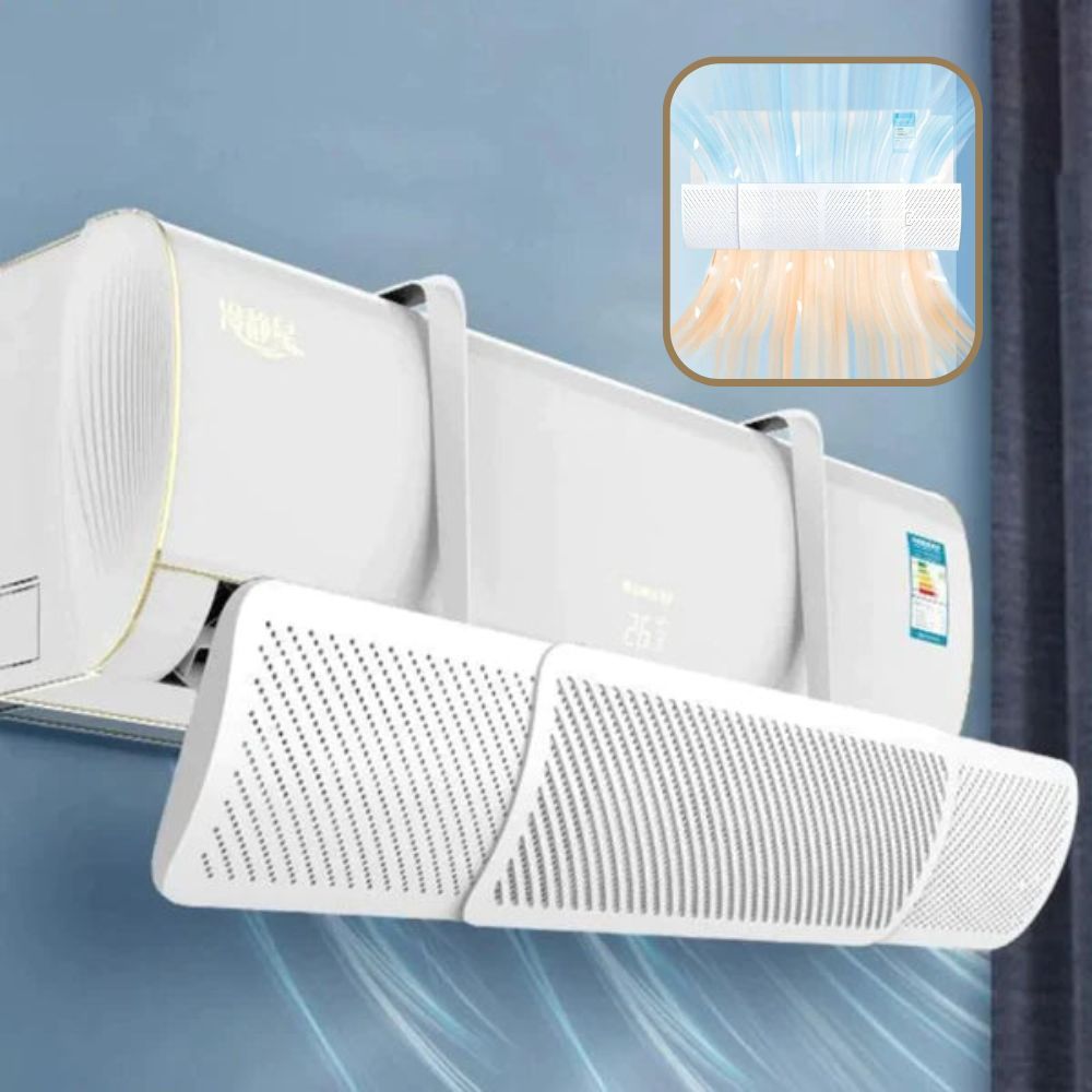 Defletor Ajustável Para Ar Condicionado Split Universal Direcionador de Fluxo de Ar