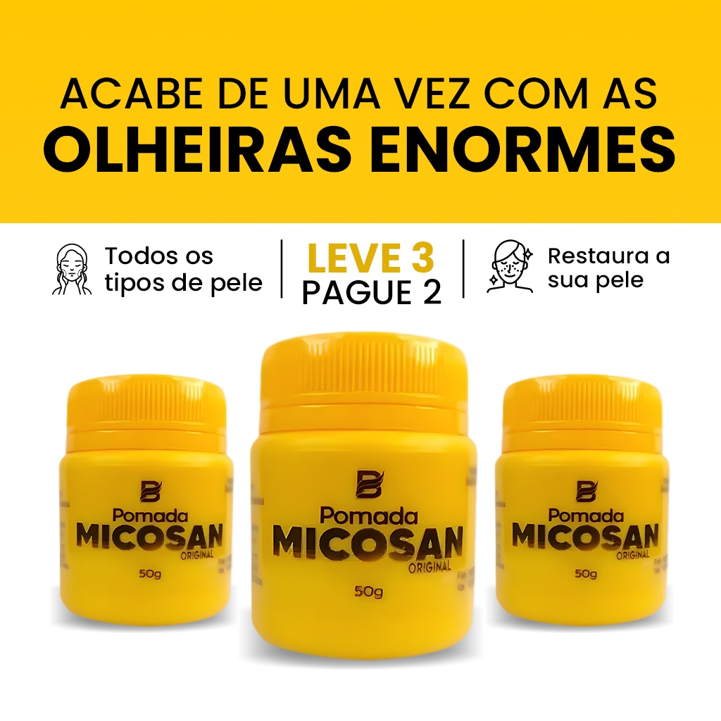 Kit 3 pomadas creme para espinhas e manchas micosan 50g original ...