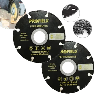 02 Disco De Corte Madeira Tucstênio Alta Performance Para Esmerilhadeira Makita Serra Marmore em Oferta na Shopee