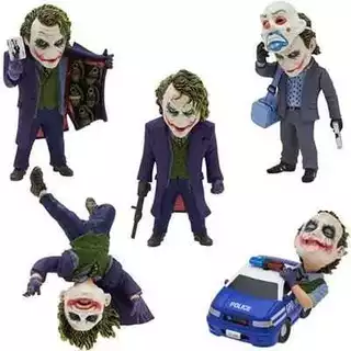 Action figure coringa do batman O Cavaleiro das Trevas Joker Figura de Ação boneco da DC comics Hqs e animes
