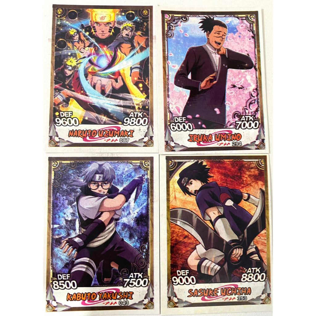 50 Pacotinhos NARUTO | São 200 CARDS | Colecionar, Bafo ou