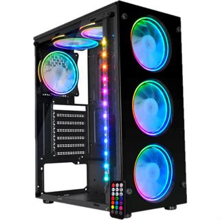 Cpu Computador PC Gamer Amd Ryzen 7 / Placa Video Rx 580 8GB / 32GB Ddr4 / SSD 480GB