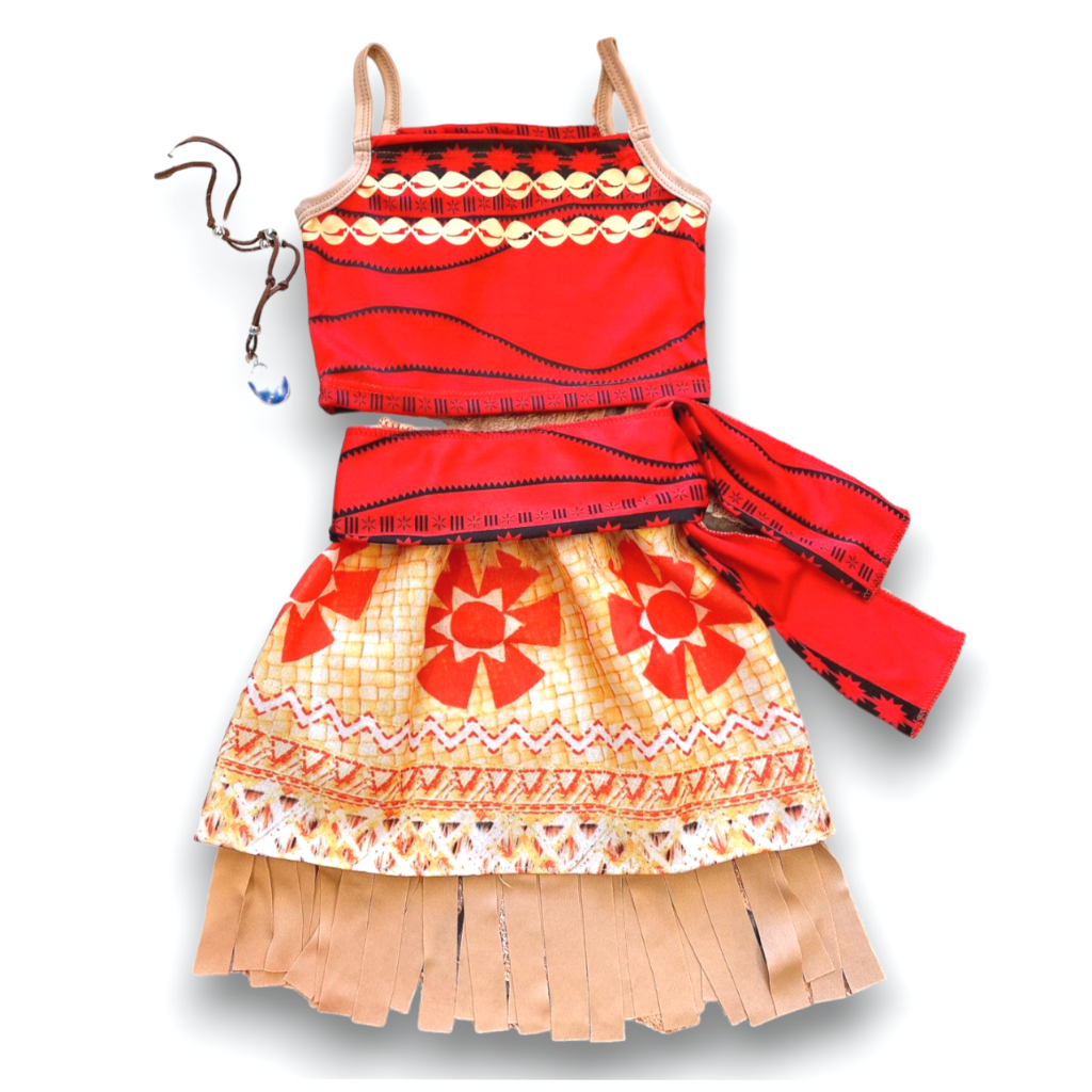 Fantasia Moana Infantil Festa Temático