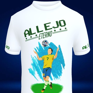 Camisa Brasil - Modelo I (D. COSTA #7)