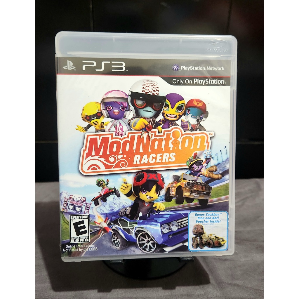 Jogo PS3 Modnation Racers Mídia Física Usado | Shopee Brasil
