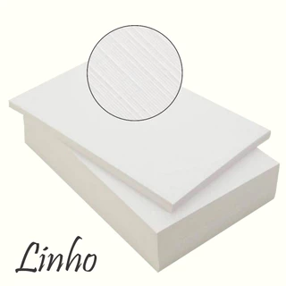 50 Folhas A4 Papel Especial Texturizado Linho, Rives Tradition, Cartão Triplex, Duplex, Kraft