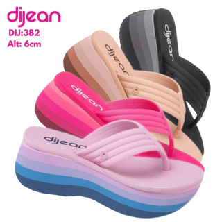 Tamanco Plataforma Dijean Original Novidade Casual Dia a Dia Confortavel Salto Anabela Flatform Sandalia