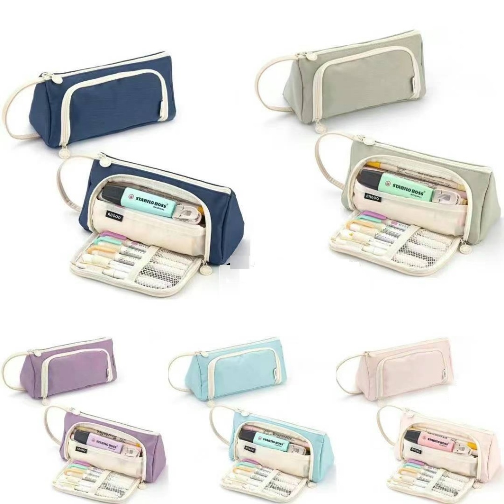 Double sided on sale pencil case