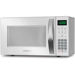 Micro-ondas Mondial 21 Litros Display Digital 1200W MO-01-21-W Branco
