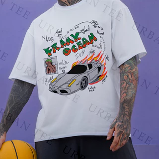 Camiseta Basica Algodao Frank Ocean Blond Album Graphic Cartoon Unissex