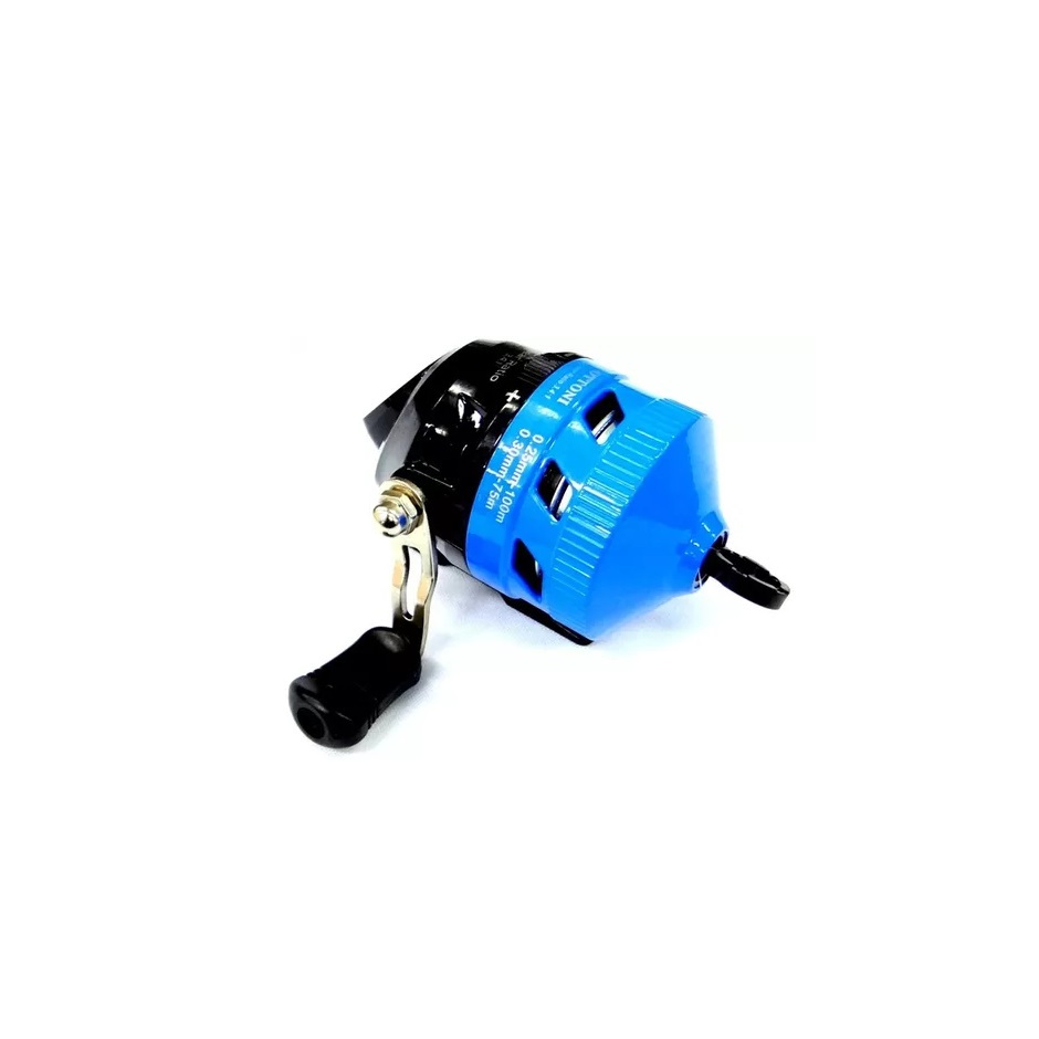 Carretilha De Pesca Spincast 100% Anti Cabeleira 5 Rolamento P ...