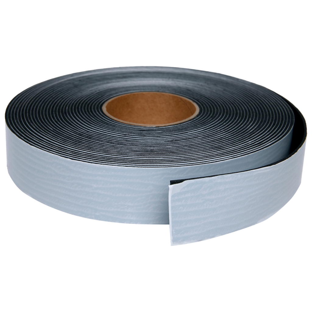 Fita De Veda o Em EVA Preto Adesivado 1 Lado 2mm X 30mm X 10m 