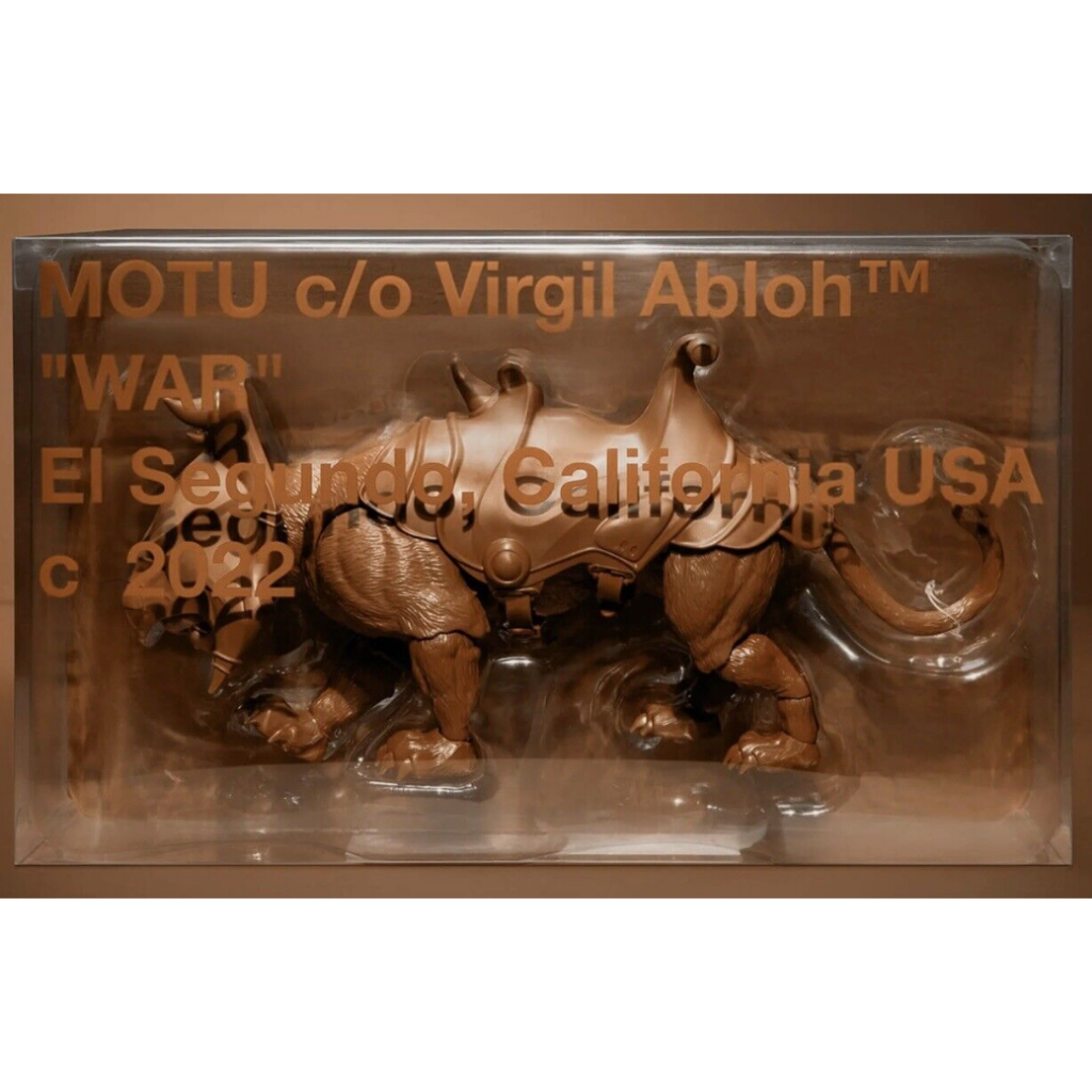 Virgil Abloh x MOTU Battle Cat Collector Figure