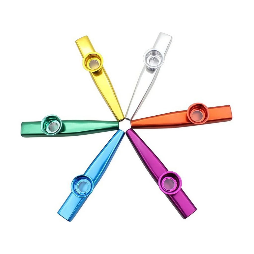 トライアルセット・サンプル kazu Kit Com 6 Kazoo Kazu Colorido C/ 8 Pele Cada Musicalização