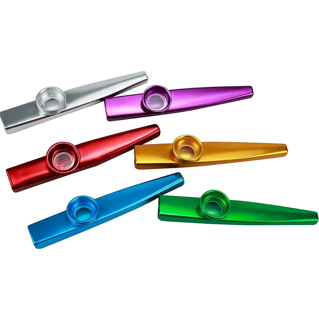 トライアルセット・サンプル kazu Kit Com 6 Kazoo Kazu Colorido C/ 8 Pele Cada Musicalização