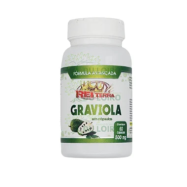 Graviola 60Caps 500mg - Rei Terra