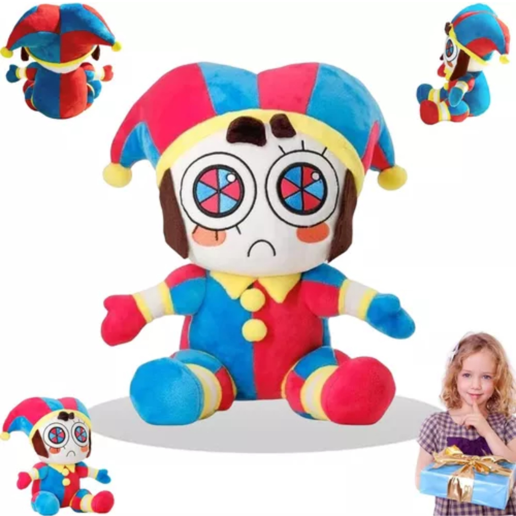 Pelúcia Pomni Digital Circus Boneco Pelucia Circo Jax Pronta Entrega Jogo  Game | Shopee Brasil