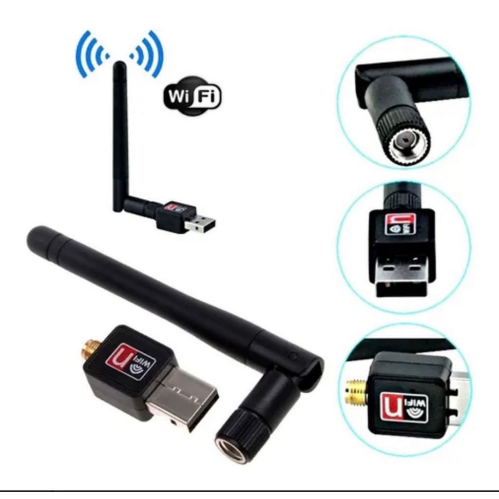 Adaptador Receptor Wireless Usb Wifi 1800mbps Pc E Notebook USB 2.0 Com ...