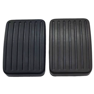 Kit Capa Borracha dos Pedal Freio e Embreagem Jac J3 Hatch E Sedan Turin 2009 2010 2011 2012 2013 2014 2015 2016
