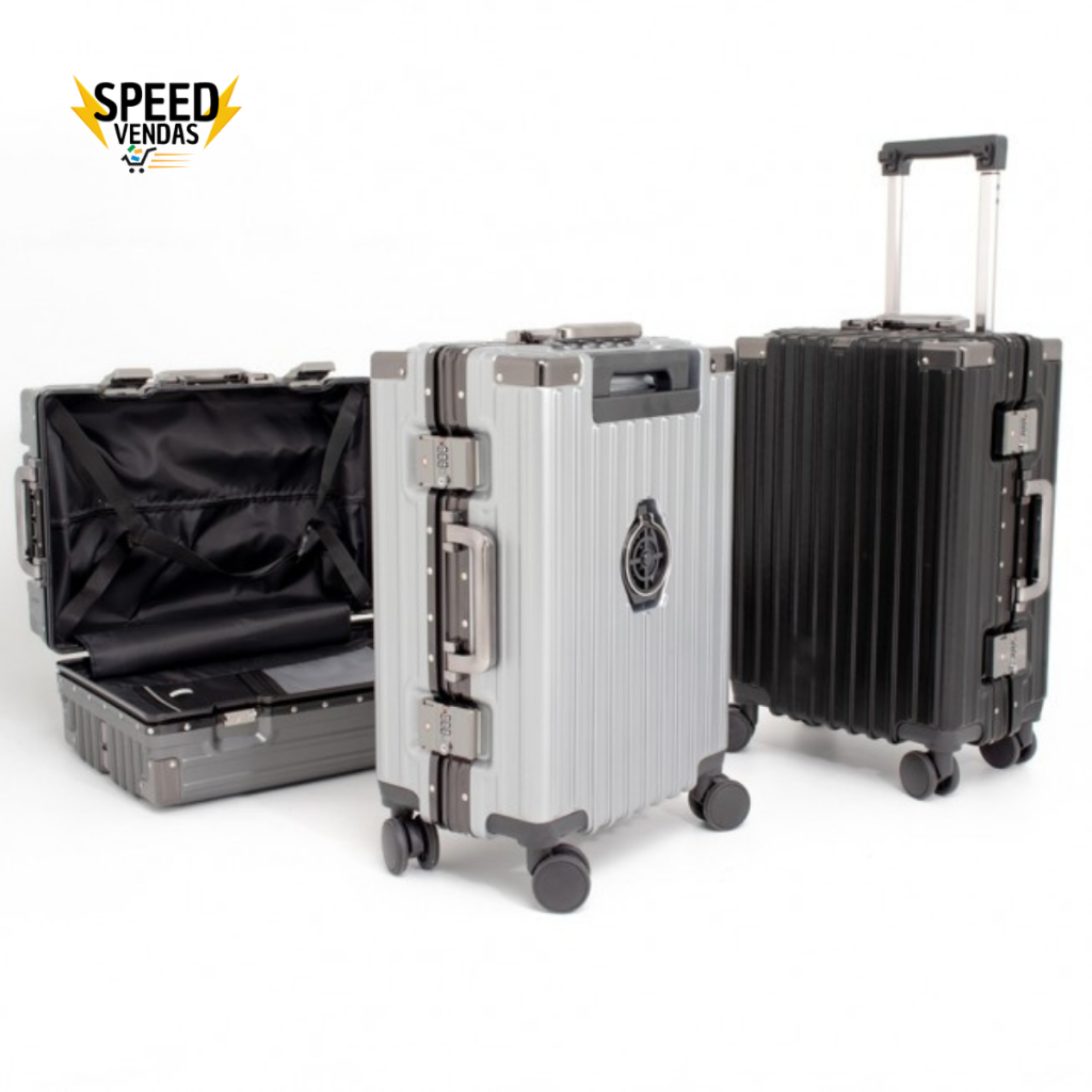 Mala de Viagem Anti-Furto Cadeado Númerico Rodinha 46/78 Litros Promoção Envio Rápido