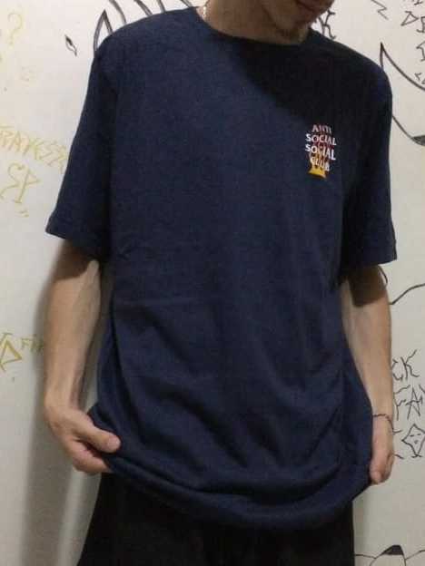 T-shirt Anti Social Social Club FW22 'pedali Sul Pavimento' Nera, Taglia S, Limited Edition - Foto 3