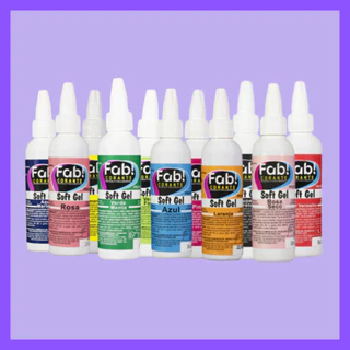Corante em Gel - Soft Gel Fab! 60 g - Bolos, massas e Chantillys