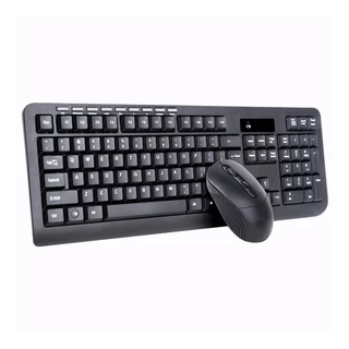Kit Teclado E Mouse Wireles Sem Fio Usb Computador Notebook