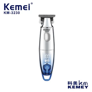 Maquina de Cortar Cabelo Profissional Kemei Lançamento KM-3230