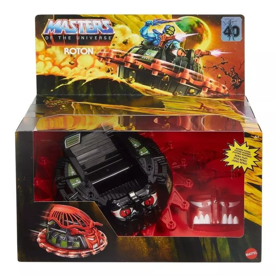 Masters Of The Universe Origins Roton 40 Anos Motu - Mattel LEON