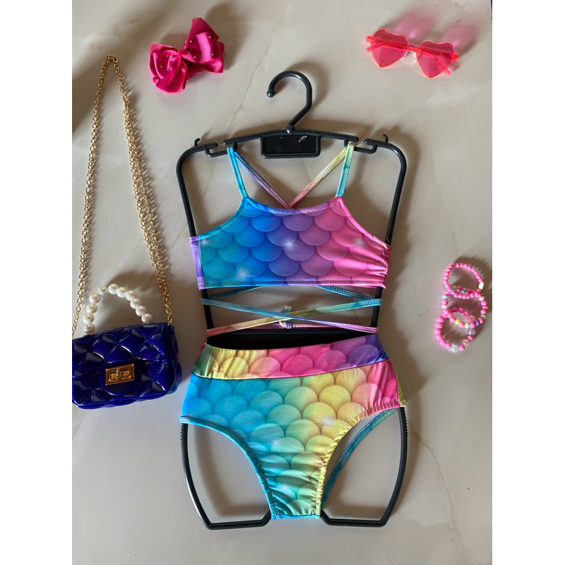 biquíni infantil sereia biquíni sereia infantil menina beem blogueirinha biquíni de sereia carnaval