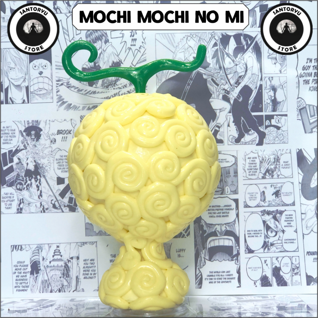 Action Figure Akuma no mi Mochi Mochi no mi One Piece Anime Figure Colecionavel de