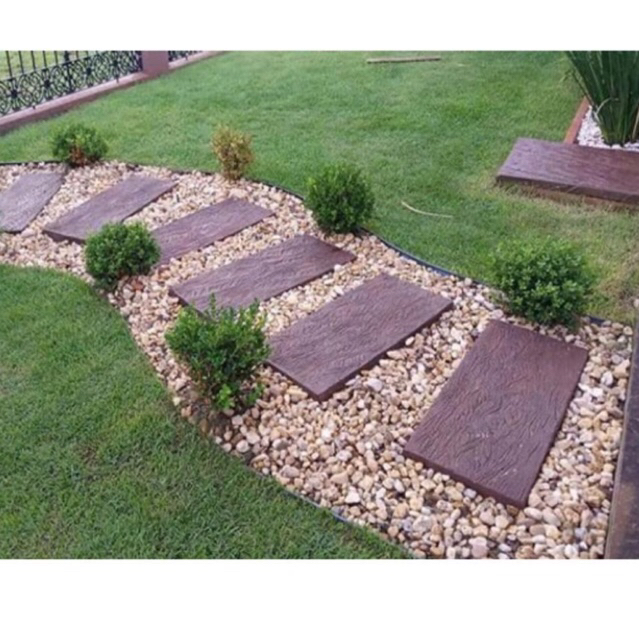 Forma Abs Caminho Jardim Pisante imitação Madeira 60x30cm