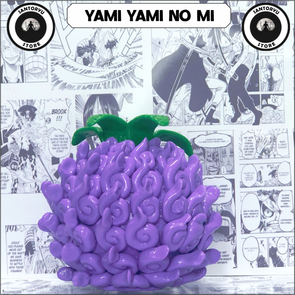 Akuma No Mi - Yami Yami No Mi - One Piece - Anime Figure | Shopee Brasil