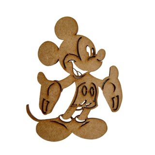 Aplique Mickey Mouse Decoração Criança Bebê Mdf