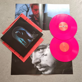 Disco de vinil - Post Malone - Hollywood's Bleeding - Colorido (Webstore Post Malone)