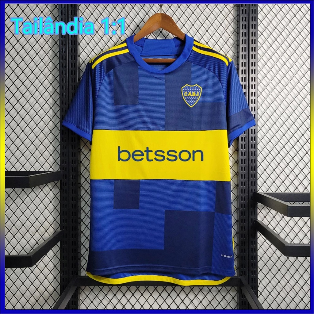 2023/2024 Camisa De Futebol Boca Juniors Home masculino Thai Versão 1:1