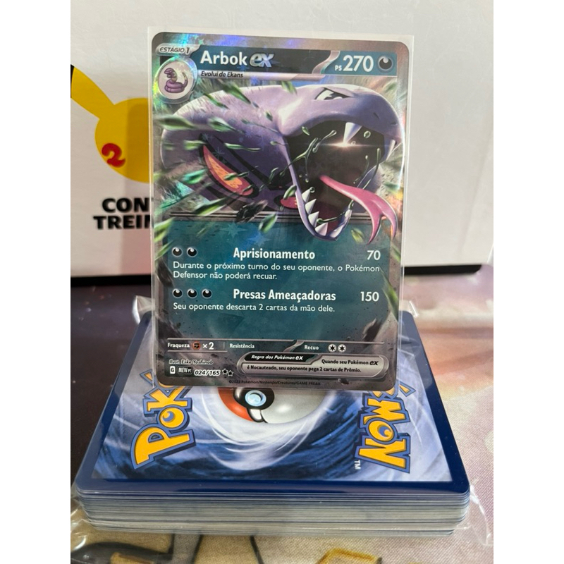 Deck Pokémon Dark c/ Arbok EX