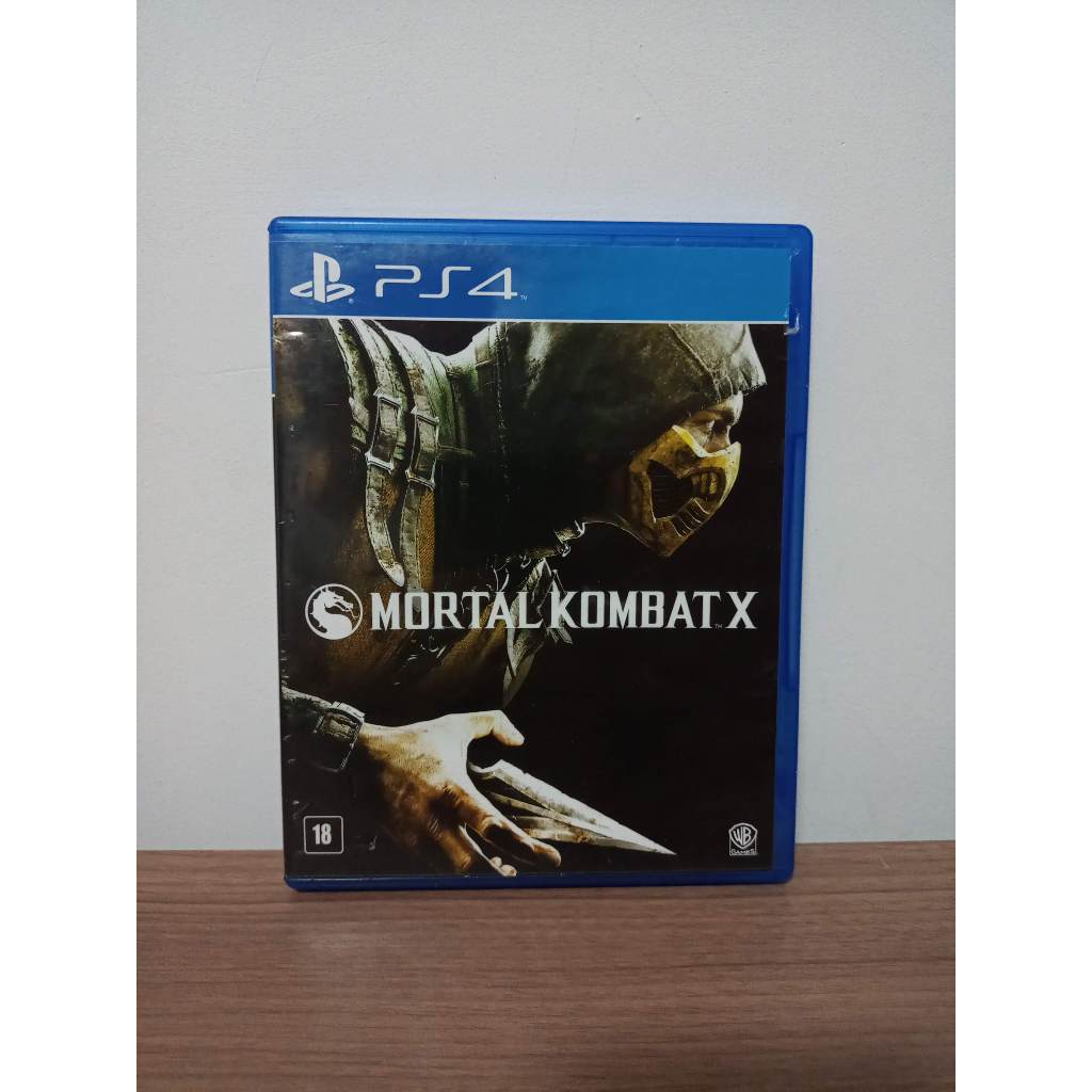 Mortal Kombat X Ps4 Usado Mídia Física Shopee Brasil