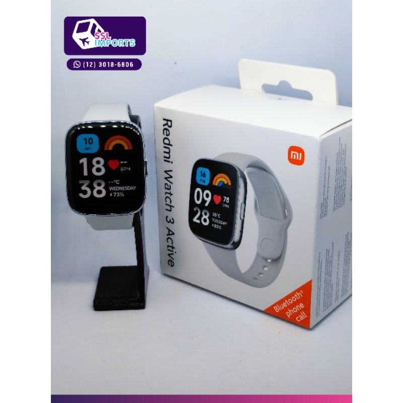 Relógio Xiaomi Mi Watch 3 Active Versão Global | Shopee Brasil