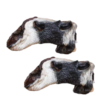 Petisco Natural para Cães Focinho Bovino Durável embalagem 2 unidades grandes