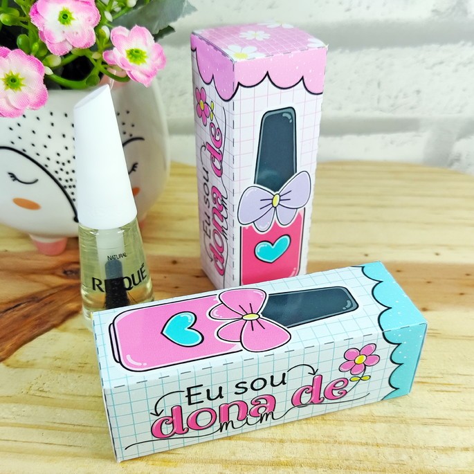 10 caixinhas lembrancinha presente mimo dia das mulheres caixinha para esmalte PROMOÇÃO