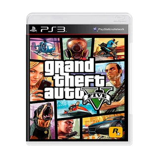 GTA 5 PS3 MIDIA FISICA PARA QUEM TEM O HEN INSTALADO