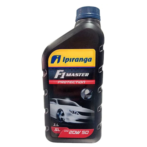 Oleo motor mineral 20w50 F1 Master Protection SL Ipiranga 1 Litro ...
