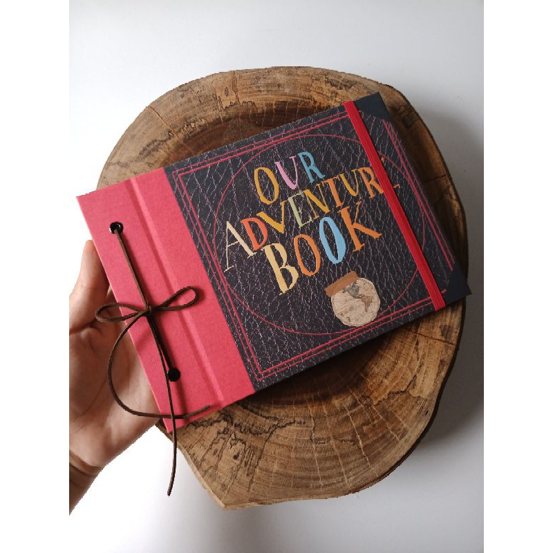 Adventure Book Our My Tamanho A5 15 cm x 21cm Feito Artesanalmente