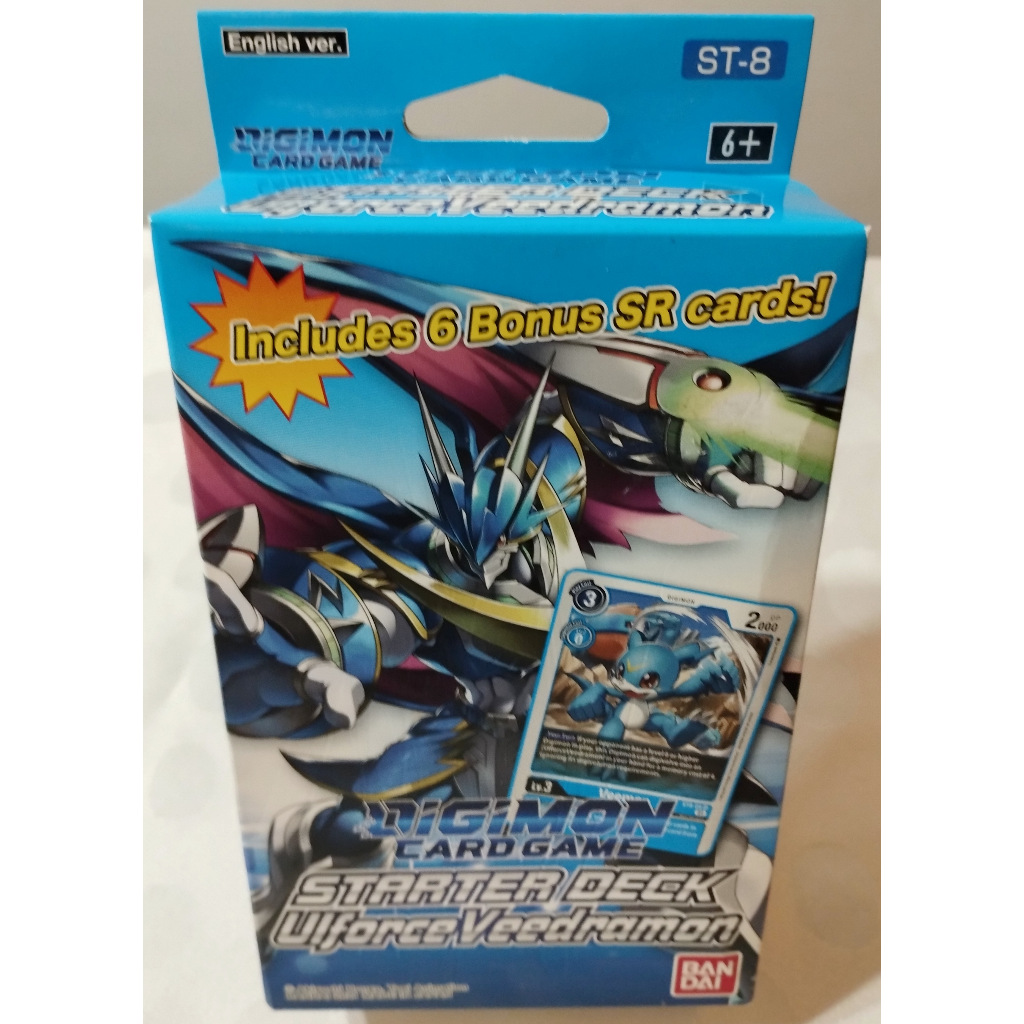 Digimon Card Game Starter Deck Ulforce Veedramon | Shopee Brasil