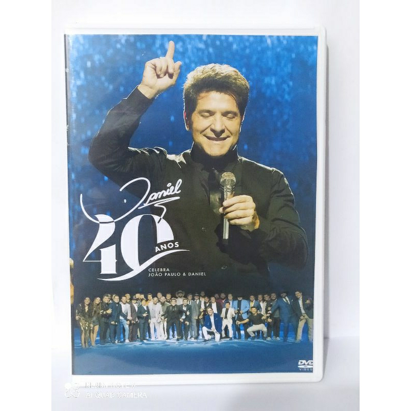 DVD DANIEL 40 ANOS COMPLETO | Shopee Brasil