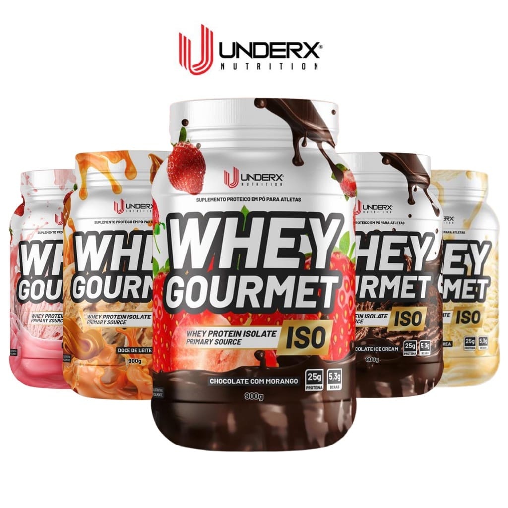 Whey Protein Gourmet Isolado Dymatrix Nutrition 900g
