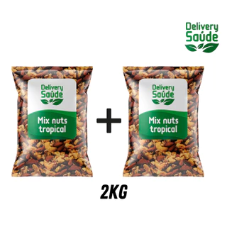 Mix Castanhas Pará Caju Amendoas Nozes Amendoim Uva Passa Goji Berry 2 Unidades DeliverySaúde